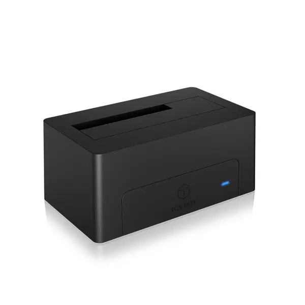 ICYBOX Външна докинг станция за 2.5" и 3.5" SATA HDD, тип тостер, USB 3.1 (Gen 2) Type-C - IB-1121-C31