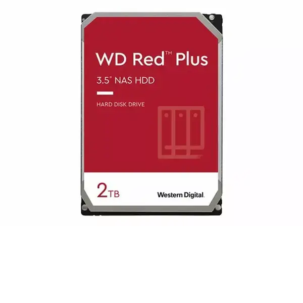 HDD Desktop WD Red (3.5'', 2TB, 256MB, 5400 RPM, SATA 6 Gb/s) - WD20EFPX