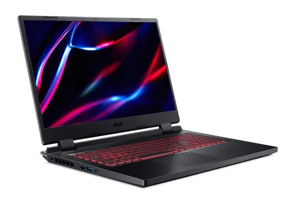 Лаптоп ACER NITRO 5 R7-7 16GB RTX3050TI 1T SSD 17.3 FHD 144HZ M2 COMBO BLACK BACKLIT, NH.QLAEX.001