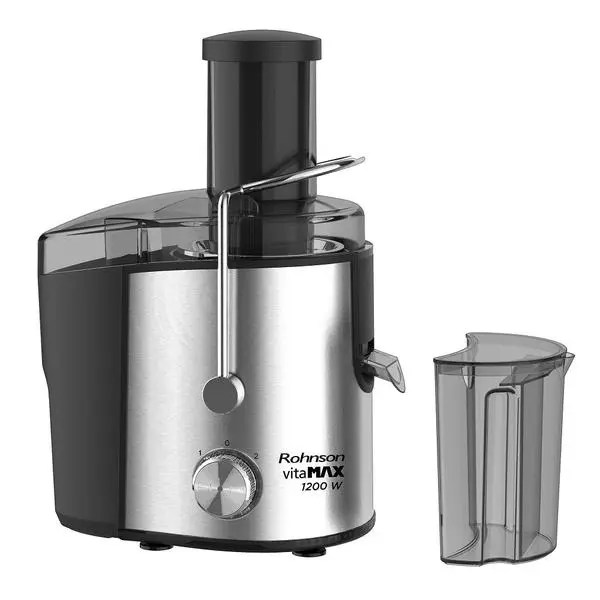 Сокоизстисквачка Rohnson R-439, 2 скорости, вместимост 0.75 l, 1200W, сива