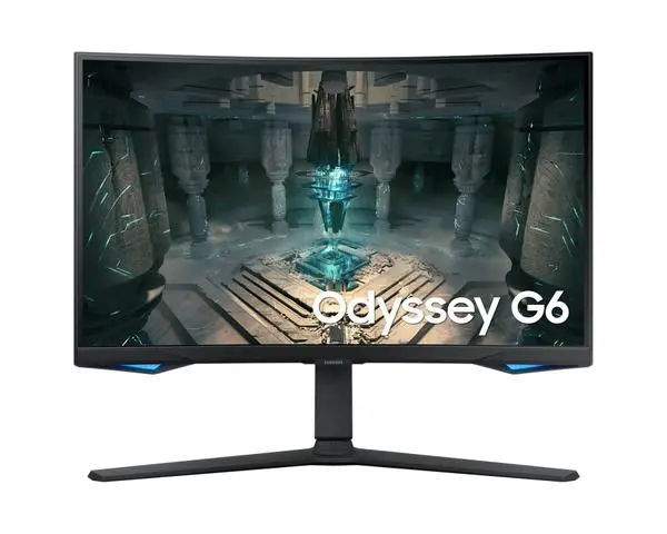 Samsung 27BG650 27" Odyssey G6 Smart, Curved 1000R, VA, 240 Hz, 1 ms GTG, 2560x1440, 350 cd/m2, 2500:1 Contrast - LS27BG650EUXEN