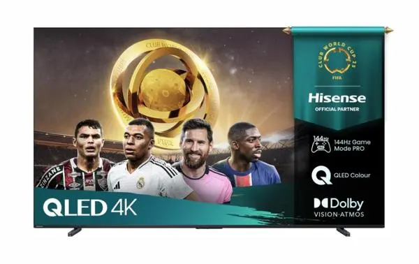 Hisense, 100''  E7Q PRO,QLED Smart, FALD, 144Hz, 5000:1,Quantum Dot, Dolby vision ,Vidaa, ADS, Black - 100E7Q_PRO
