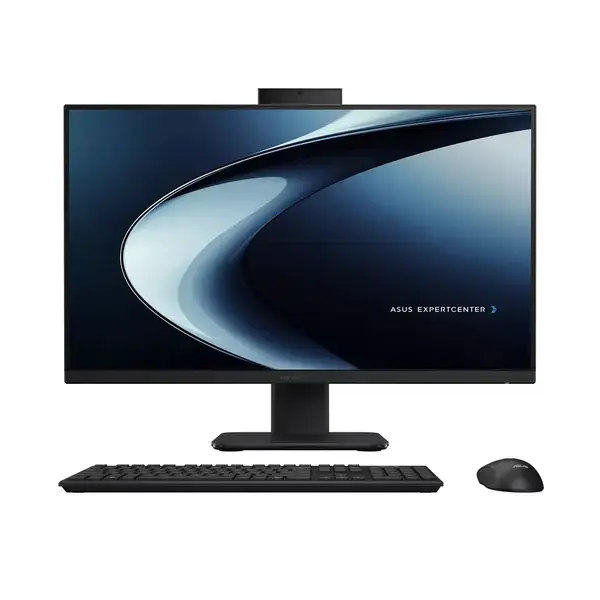 All in One компютър Asus ExpertCenter P470VA (90PT03W6-M059H0), осемядрен Intel Core 5 210H 2.2/4.8GHz, 27" (68.58cm) Full HD Anti-Glare Display, (HDMI), 16GB DDR5, 512GB SSD NVMe, 1x USB 3.2 Gen 1 Type-C, клавиатура и мишка