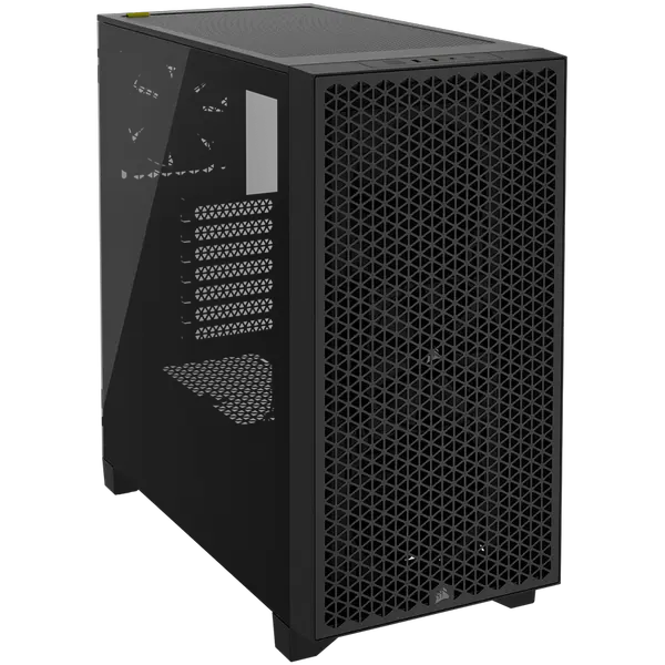 ## Corsair 3000D Tempered Glass Mid-Tower: стилен и функционален корпус за геймъри и ентусиасти