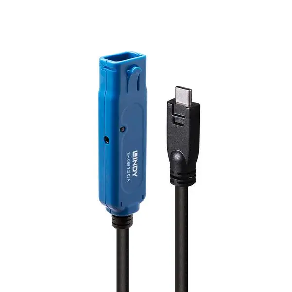 LINDY USB 3.2 5Gbps C/A активен удължител, 8.0 м - LNY-43381