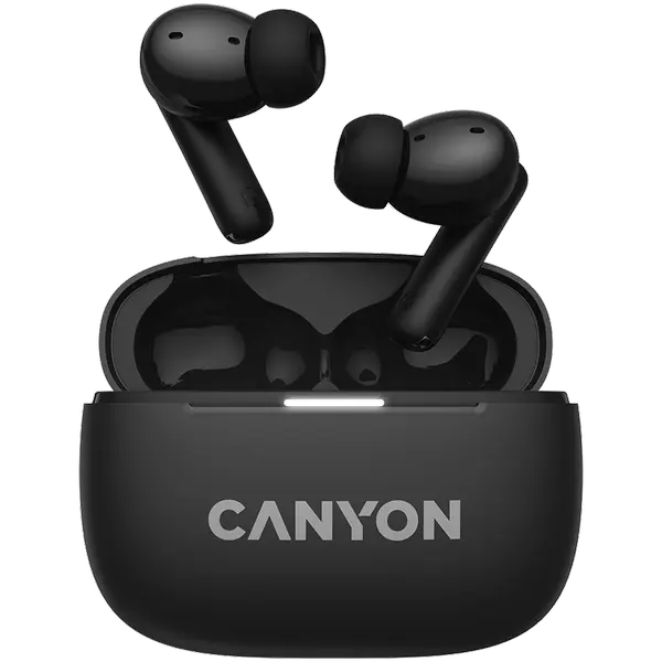 CANYON headset OnGo TWS-10 ANC+ENC Black - CNS-TWS10B