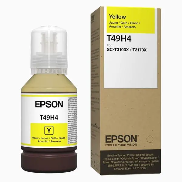 Epson SC-T3100x, T49H4, Yellow ink bottle - C13T49H400