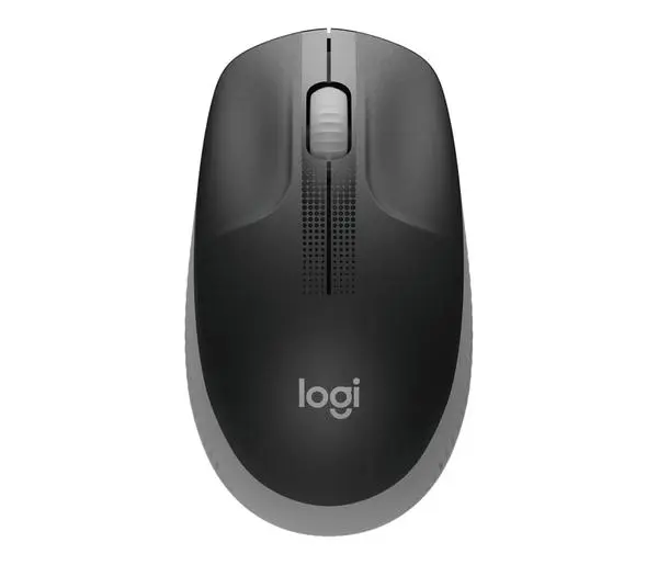 Logitech M190 Full-size wireless mouse - MID GREY - 2.4GHZ - N/A - EMEA - M190 - 910-005906