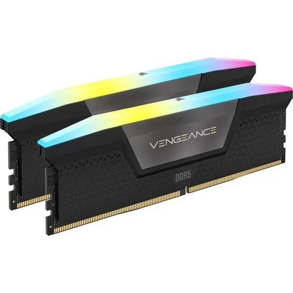 Corsair Vengeance RGB DDR5 32GB (2x16GB) DDR5 6400 MHz CL36, AMD EXPO & Intel XMP -  CMH32GX5M2B6400Z36