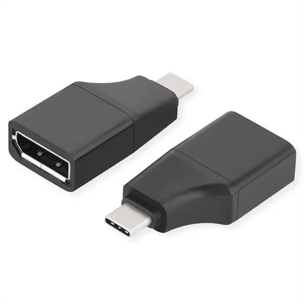 ROLINE Адаптер USB Type C - DisplayPort Adapter, v1.2, M/F - 12.99.3228