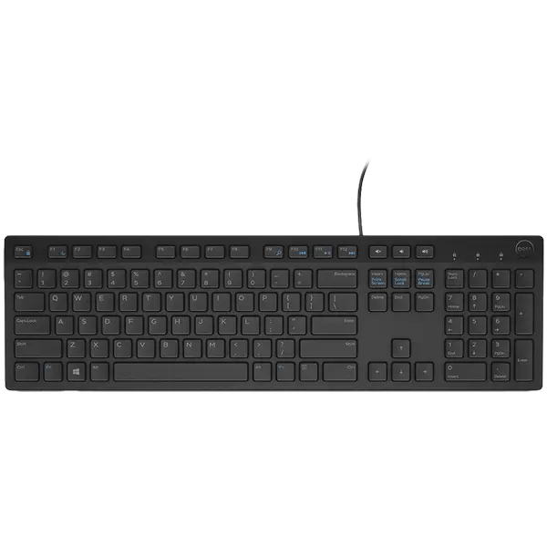 Dell Multimedia Keyboard-KB216: Перфектната клавиатура за офис и мултимедия