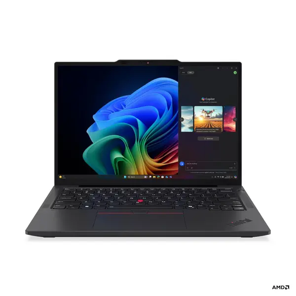 Лаптоп LENOVO TP X13 G6 / 21RM001JBM,  13.3",  AMD Ryzen AI 7 PRO 350 (8C / 16T, 2.0 / 5.0GHz, 8MB L2 / 16MB L3), RAM 32GB, SSD 512GB