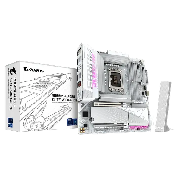 Дънна платка GB B860M A ELT WF6E ICE - 70716