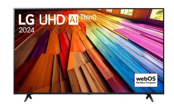 LG  75" 4K UltraHD TV 4K (3840 x 2160), DVB-T2/C/S2, webOS 24 Smart TV, ThinQ AI, Alpha 5 AI 4K Gen7 - 75UT80003LA