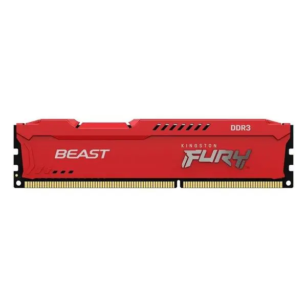 Kingston FURY Red 8GB DDR3 PC3-12800 1600MHz CL10 KF316C10BR/8