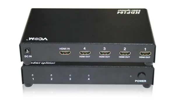 VCom HDMI SPLITTER Multiplier 1x4 - DD414A