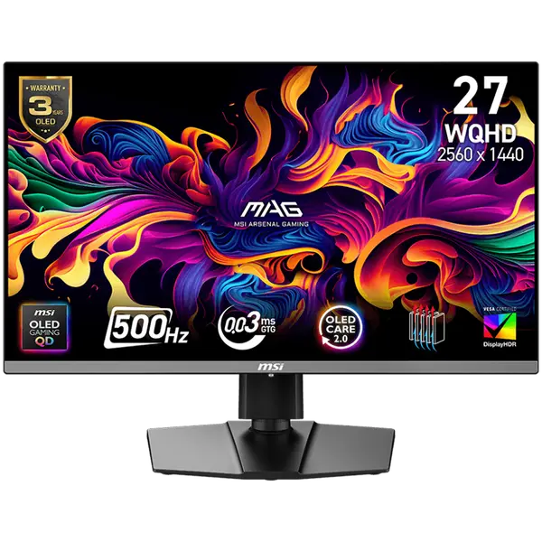 Монитор MSI MAG_272QP_QD-OLED_X50 27" 2560x1440