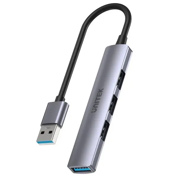 Unitek Unitek хъб USB3.0/2.0 HUB 4 port uHUB Q4 USB-A input USB3.0 x 1, USB2.0 x 3 - H1208A