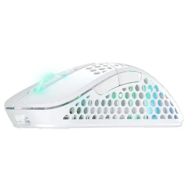 Геймърска мишка Xtrfy M4 Wireless White - XTRFY-MOUSE-1635