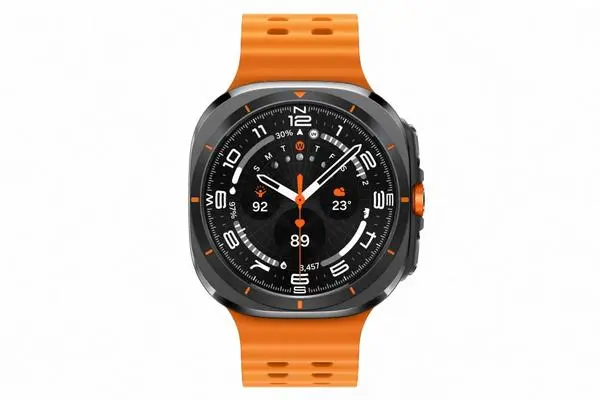 Samsung L705 Galaxy Watch Ultra, 47mm, LTE Orange Band, Titanium Gray - SM-L705FDAAEUE_S