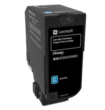 Lexmark 84C2HC0 CX725 Cyan Return Programme 16K Toner Cartridge - 84C2HC0
