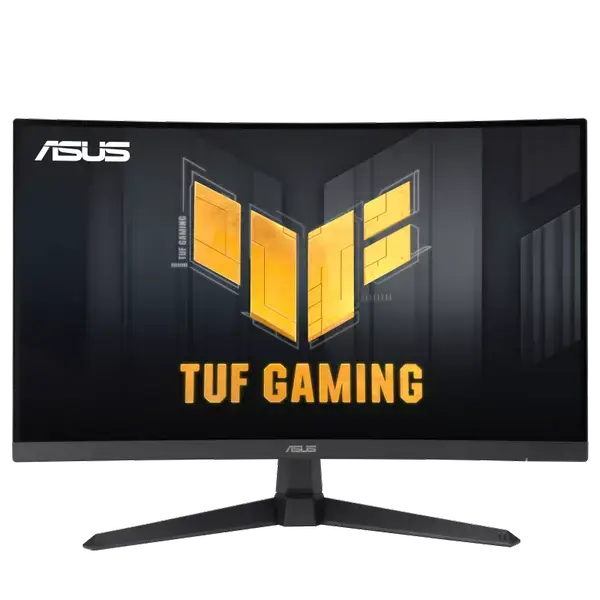 Monitor ASUS TUF Gaming VG27VQ3B Gaming  – 27 inch Full HD, Curved, 180Hz, ELMB SYNC, FreeSync, 1ms response time, 90% DCI-P3, DisplayWidget Center, черен - VG27VQ3B
