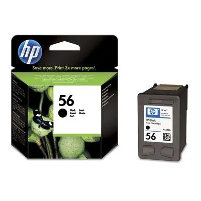 HP 56 Black Inkjet Print Cartridge - C6656AE