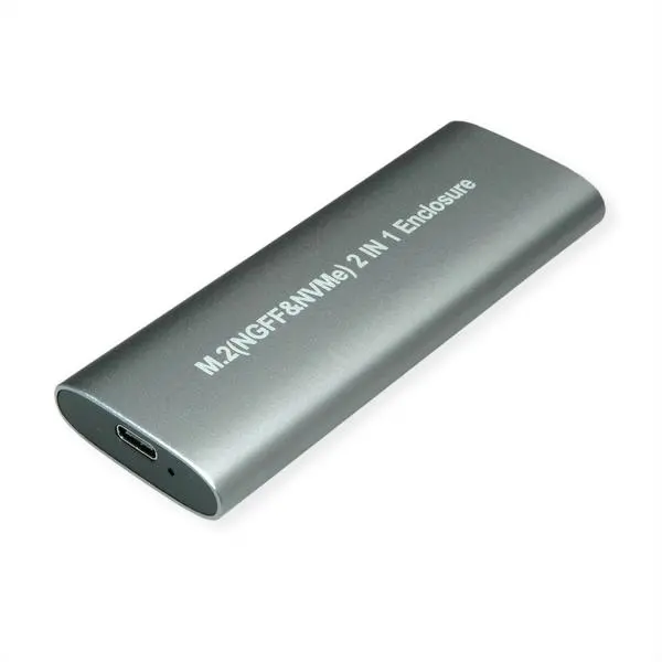 ROLINE USB 3.1 Type-C и Type A кутия за M.2 NVMe SSD устройства - 16.99.4132