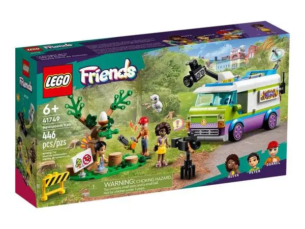 ## Представяме ви новия Новинарски ван LEGO Friends 41749!