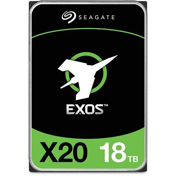 SEAGATE Exos X20 18TB HDD SAS 12Gb / s 7200RPM 256MB cache 8,90cm 3,5Zoll 24x7 512e / 4KN Standard -  (К)  - ST18000NM000D (8 дни доставкa)