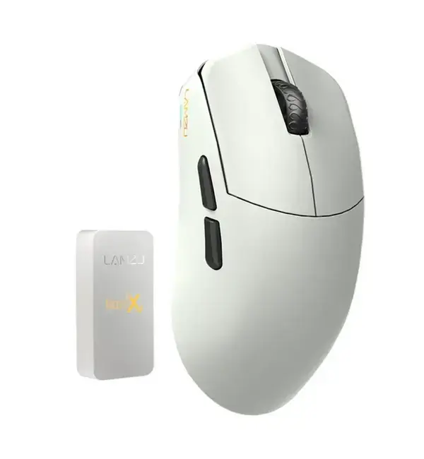 Lamzu Професионална геймърска мишка MAYA X 8K Wireless Mouse Cloud Grey - LAMZU-MAYA-X-GREY