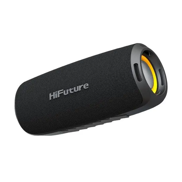 HiFuture Gravity Black, 2-Way Speaker System, 30W*1+15W*1, IPX7 Waterproof, Up to 10 Hours Playtime, Bluetooth 5.3, Pair to Play (TWS Mode) - 6972576181121