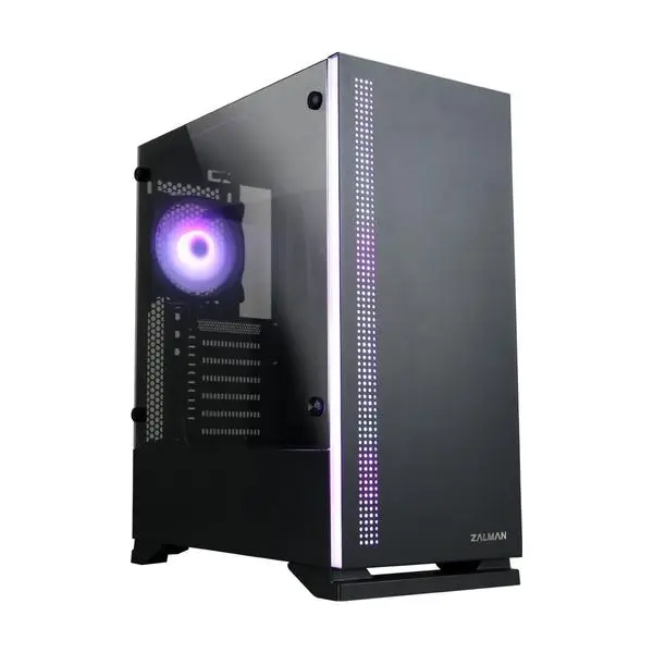 Zalman ATX кутия S5 Black RGB - ZM-S5-BK - преглед