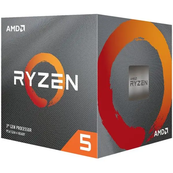 AMD CPU Desktop Ryzen 5 4C/8T 3400G (4.2GHz,6MB,65W,AM4) box, RX Vega 11 Graphics, with Wraith Spire cooler - YD3400C5FHBOX