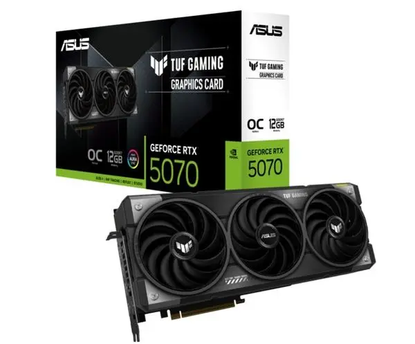 Asus TUF Gaming GeForce RTX 5070 12GB GDDR7 OC - 90YV0LZ0-M0NA00