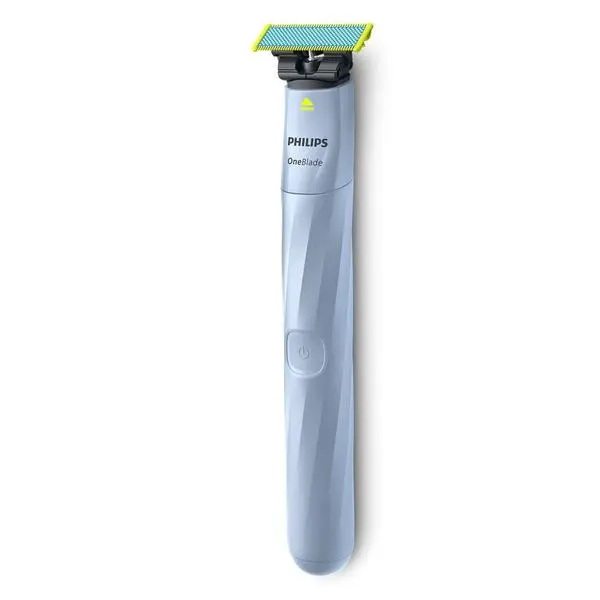 Тример Philips OneBlade 1st Shave QP1324/20, антифрикционно ножче, система за двойна защита, до 30 мин. време на работа, лилав
