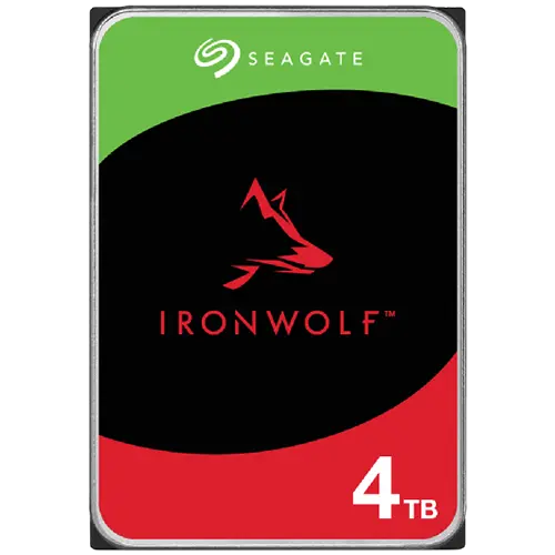 SEAGATE HDD NAS IronWolf  (3.5''/4TB/SATA 6Gb/s/rpm 5400) - ST4000VN006