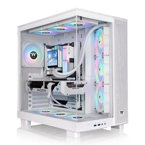 Thermaltake View 380 XL TG ARGB Snow - CA-11E-00M6WN-00