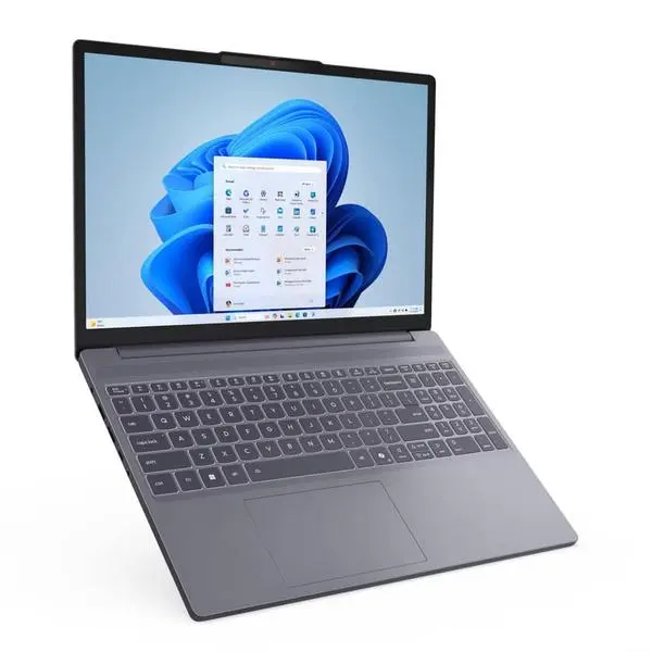 Лаптоп Lenovo IdeaPad Slim 3 15ARP10 (83K70023BM)(сив), осемядрен AMD Ryzen 7 7735HS 3.2/4.75GHz, 15.3" (38.86 cm) WUXGA IPS Anti-glare Display, 8GB DDR5, 512GB SSD M.2, 2x USB 3.2 Gen 1 Type-A, No OS, 1.59 kg