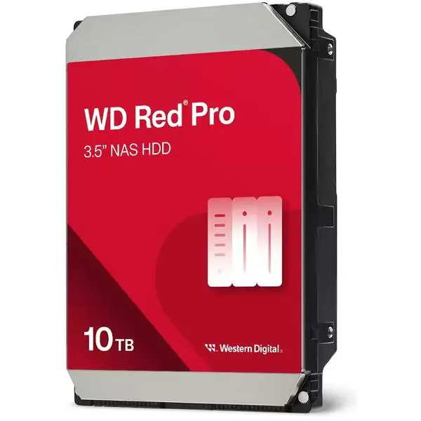 WD Red Pro 10TB SATA 6Gb / s 512MB Cache Internal 8,9cm 3,5Zoll 24x7 7200rpm -  (К)  - WD103KFBX (8 дни доставкa)