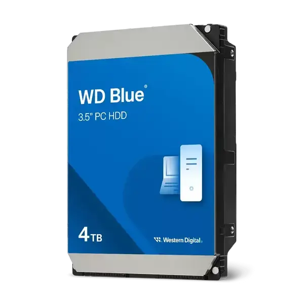 Хард диск WD Blue 4TB, 5400rpm 256MB, SATA3 - WD40EZZX