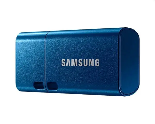 Samsung 128 GB Flash Drive, 400 MB/s, USB-C 3.1, Blue - MUF-128DA/APC