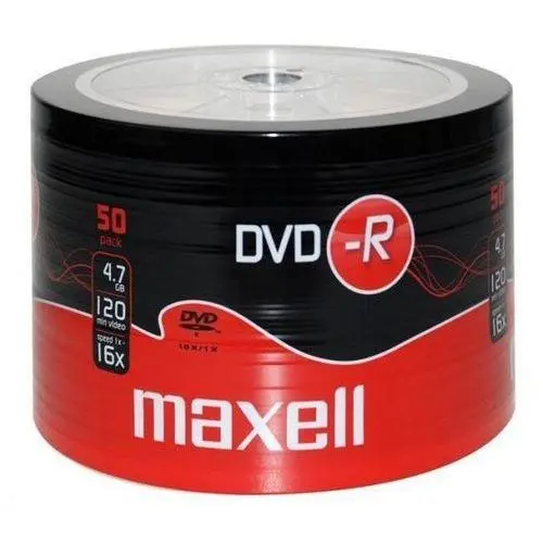 Maxell DVD-R 4.7GB/120min 16x Shrink 50pcs ML-DDVD-R4,7-50-SH