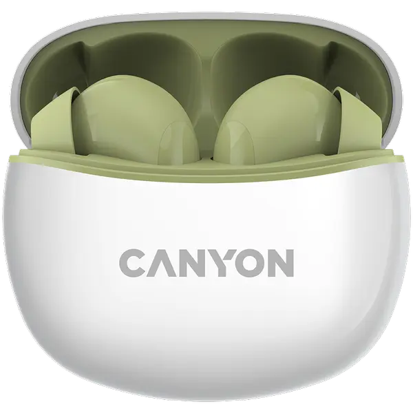 CANYON TWS-5, Bluetooth headset, with microphone, BT V5.3 JL 6983D4, Frequence Response:20Hz-20kHz - CNS-TWS5GR