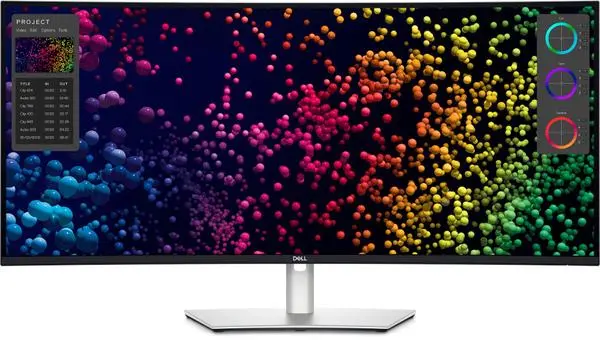 Dell UltraSharp U4025QW 39.7", IPS, Curved, WUHD (5120 x 2160), 120Hz, 5ms, HDR, Сребрист