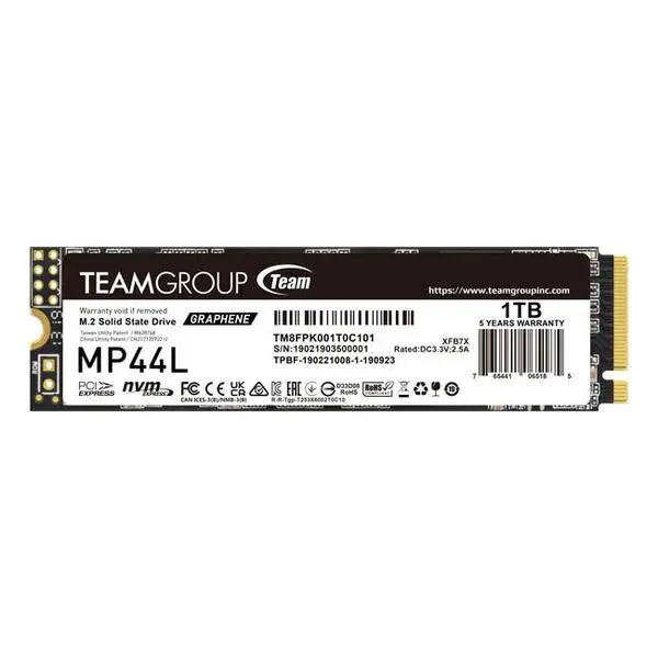 TEAM_GROUP SSD 1ТB INT M2_PCI-E_GEN4 2280 NVMe - TM8FPK001T0C101