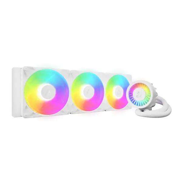 Охладител за процесор Arctic Liquid Freezer III Pro 420 A-RGB - White - ARCTIC-FAN-ACFRE00189A