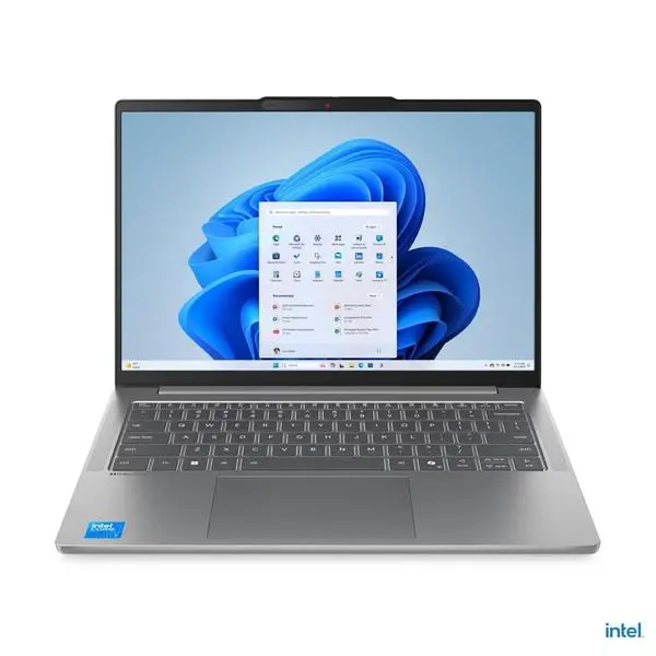 Лаптоп Lenovo IdeaPad Slim 5 14IRH10R (83J0001XRM)(сив), десетядрен Intel Core 7 240H 1.8/5.2GHz, 14" (35.56cm) WUXGA IPS Anti-Glare Display, (HDMI), 16GB DDR5, 1TB SSD NVMe, 2x USB 3.2 Gen 1 Type-C, No OS