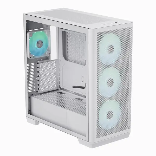 APNX APNX кутия Case ATX C1-R White - C1-R-WT-v1