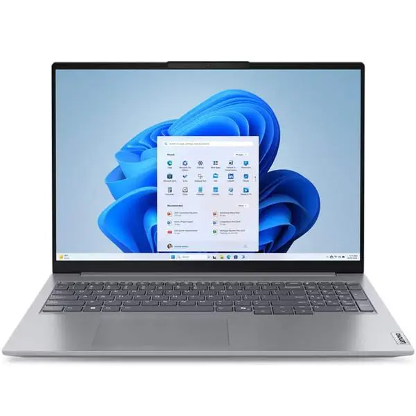 Лаптоп Lenovo ThinkBook 16 G7 IML (21MS004GBM)(сив), шестнадесетядрен Intel Core Ultra 7 155H 1.4/4.8GHz, 16" (40.64cm) WUXGA IPS Anti-Glare Display, (HDMI), 16GB DDR5, 1TB SSD NVMe, 1x Thunderbolt 4, 1x USB 3.2 Gen 2 Type-C, No OS